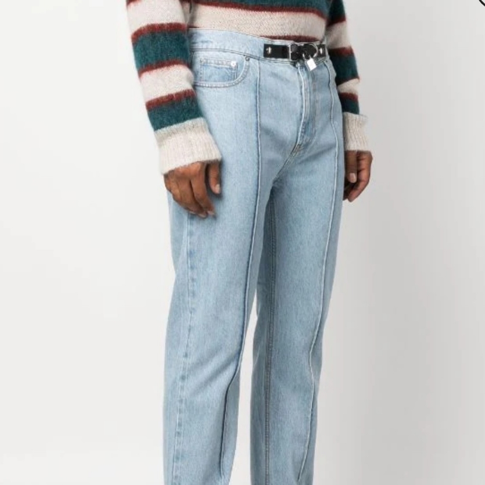 JW ANDERSON Padlock Strap Denim - UNISEX